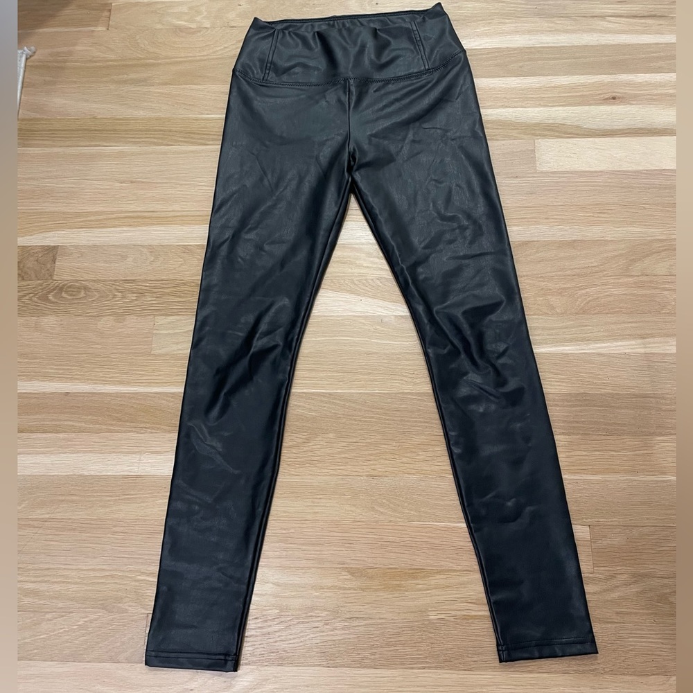 7 for all mankind Faux Leather Leggings Small